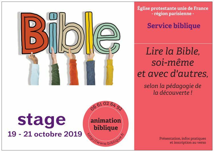 "Rencontres à la source" - un stage du 19 au 21 octobre 2019 à Paris